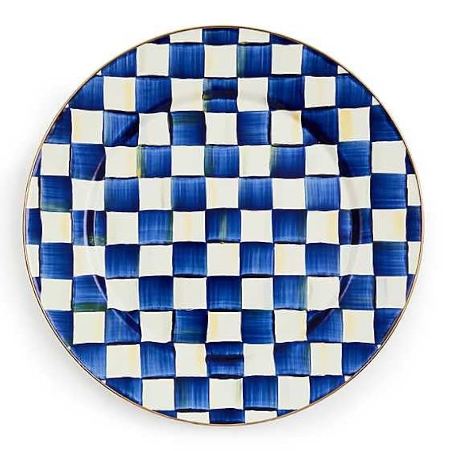 MACKENZIE-CHILDS パーチメント オーバルプレート Amazon.com | MACKENZIE-CHILDS Chip-and-Dip Serving Set